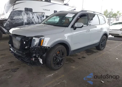 2024 Kia Telluride Sx X-Line z USA, uszkodzony, nr VIN 5XYP5DGC8RG493327